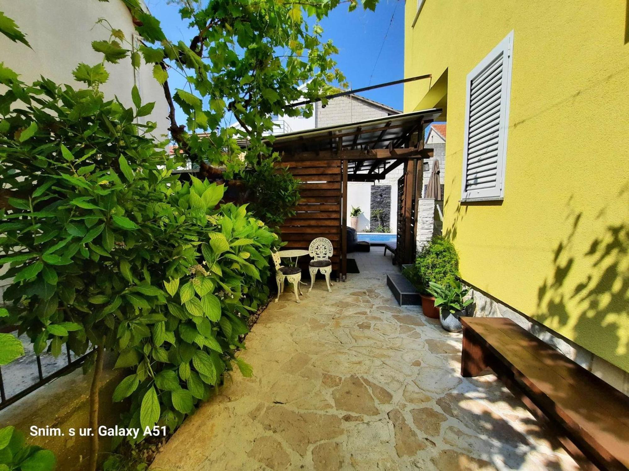 Apartment Rustica Zadar With Exclusive Use Of The Pool-Ground Floor Exterior photo