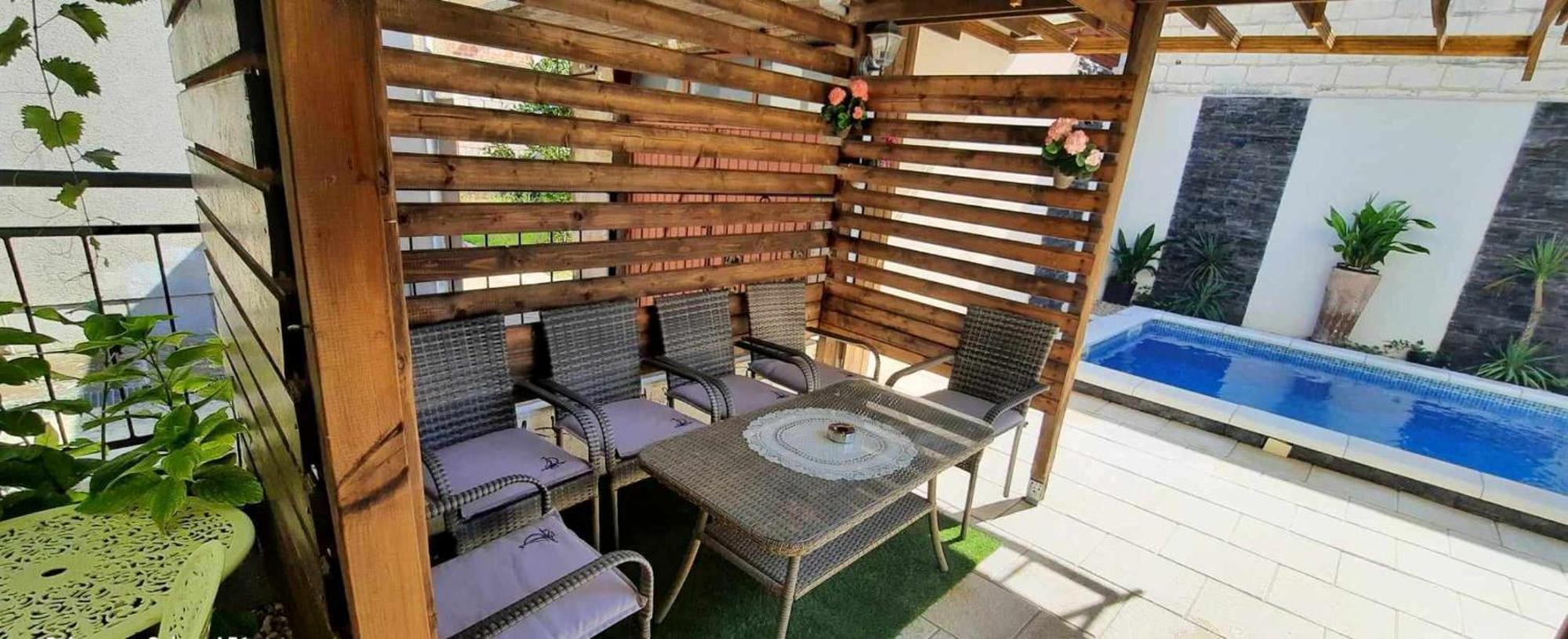 Apartment Rustica Zadar With Exclusive Use Of The Pool-Ground Floor Exterior photo